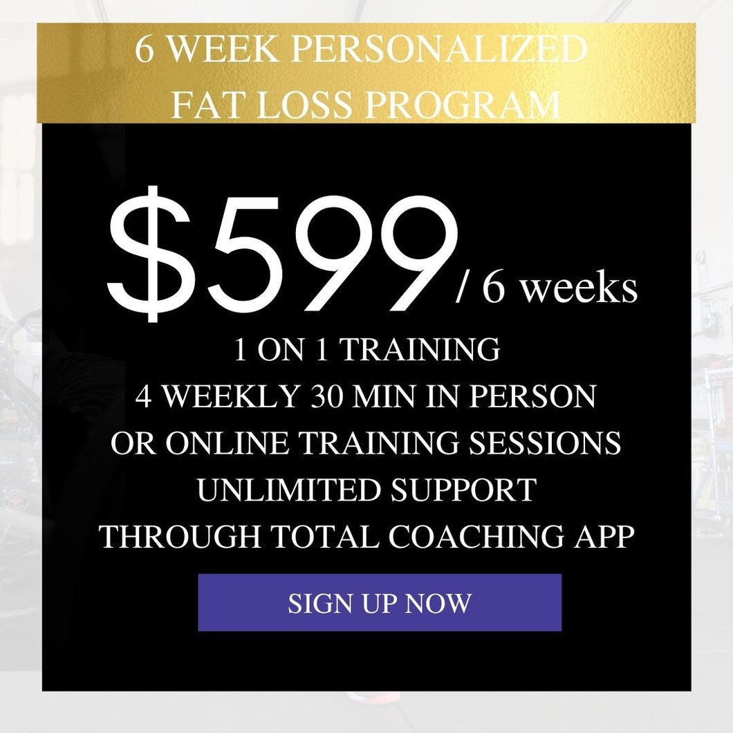 WEEK FAT LOSS PERSONALIZED PROGRAM – Flow Pro Fitness
